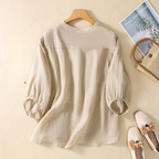 Women's Flowy Blouse - Elegant and Lightweight Top