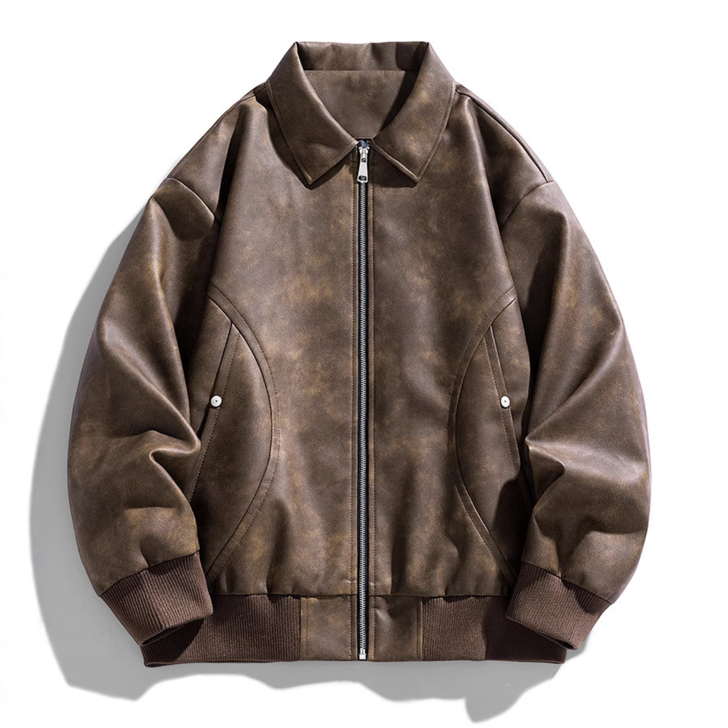 Men's Leather Jacket-Outfit2Go