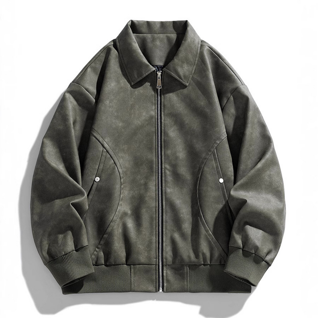 Men's Leather Jacket-Outfit2Go