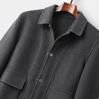 Men's Wool Coat – Stylish Warmth and Timeless Elegance.-Outfit2Go