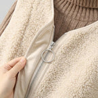 Women's Fleece Vest - Cozy and Stylish Outerwear-Outfit2Go