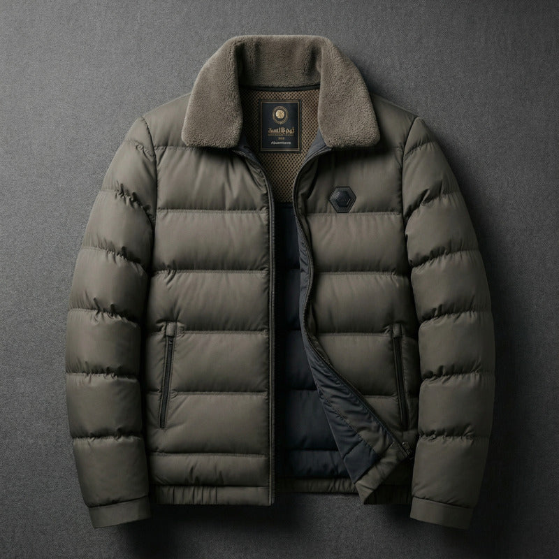 Men's Light Down Jacket – Exceptional Warmth, Lightweight Design-Outfit2Go