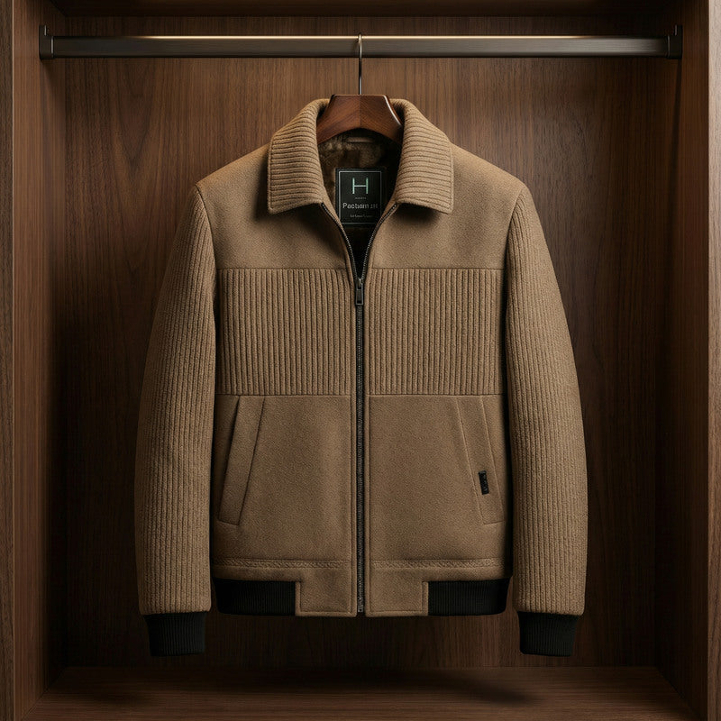 Men's Elegant Fleece Jacket – Ultimate Comfort, Stylish Design-Outfit2Go