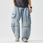 Men's Cargo Jeans - Stylish and Functional-Outfit2Go