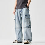 Men's Cargo Jeans - Stylish and Functional-Outfit2Go