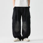 Men's Cargo Jeans - Stylish and Functional-Outfit2Go