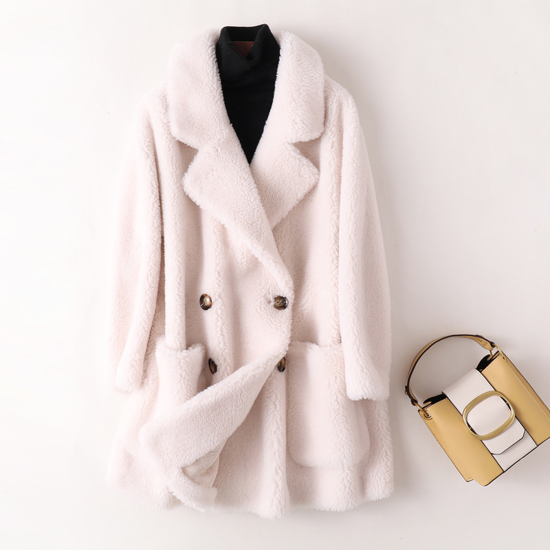 Women's Shearling Coat - Stylish and Cozy Outerwear