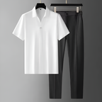 Men's Oxford Polo Set - Stylish & Comfortable Outfit-Outfit2Go