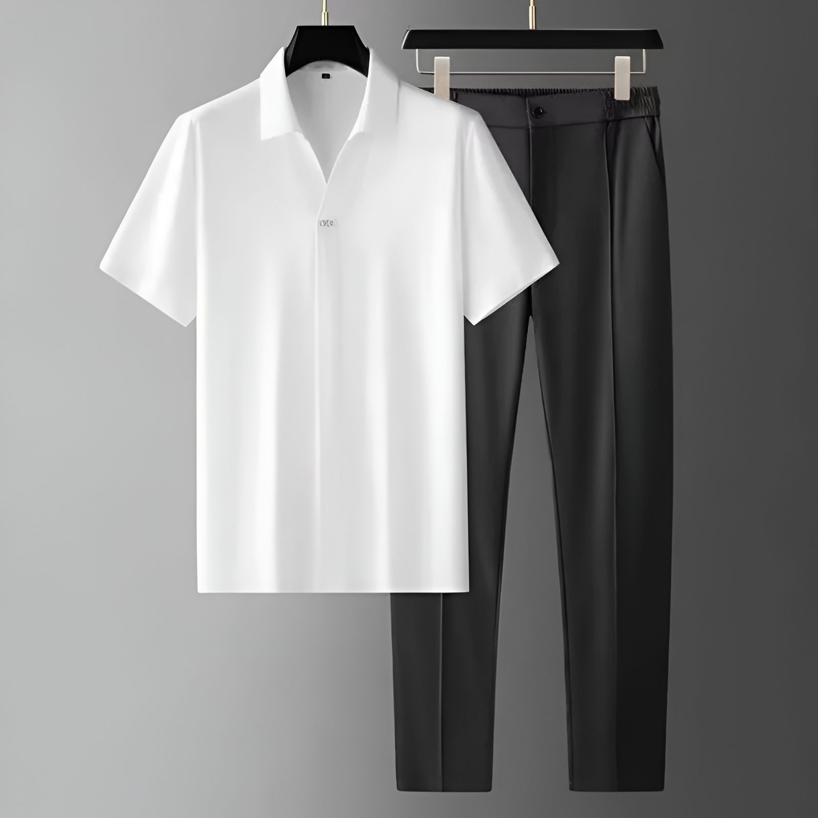 Men's Oxford Polo Set - Stylish & Comfortable Outfit-Outfit2Go
