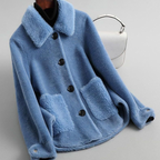 Women's Rosette Wool Jacket