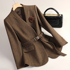 Women's Tweed Blazer - Stylish and Versatile Outerwear