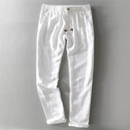 Men's Lightweight Linen Joggers-Outfit2Go