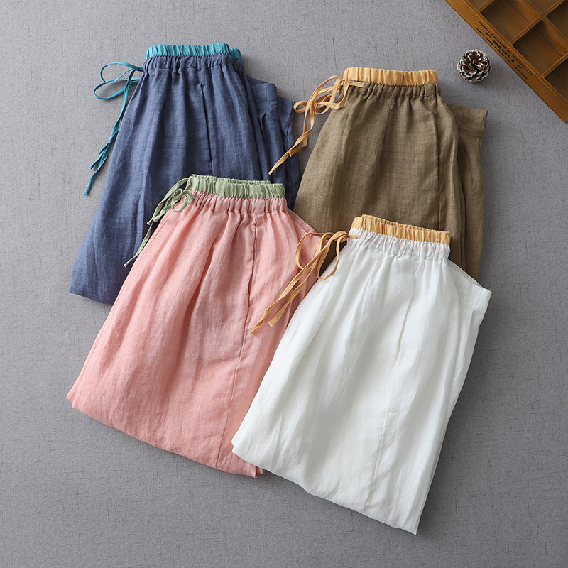 Women's Lightweight Linen Pants