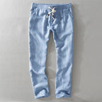 Men's Lightweight Linen Joggers-Outfit2Go
