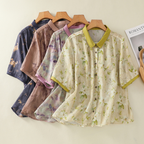 Women's Linen Blouse - Stylish and Comfortable Top