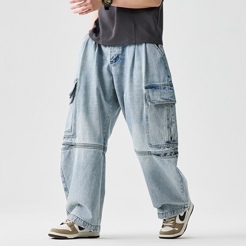 Hustler Crosscut Jeans for Men – Durable, Stylish Denim for Everyday Wear - OUTFIT2GO