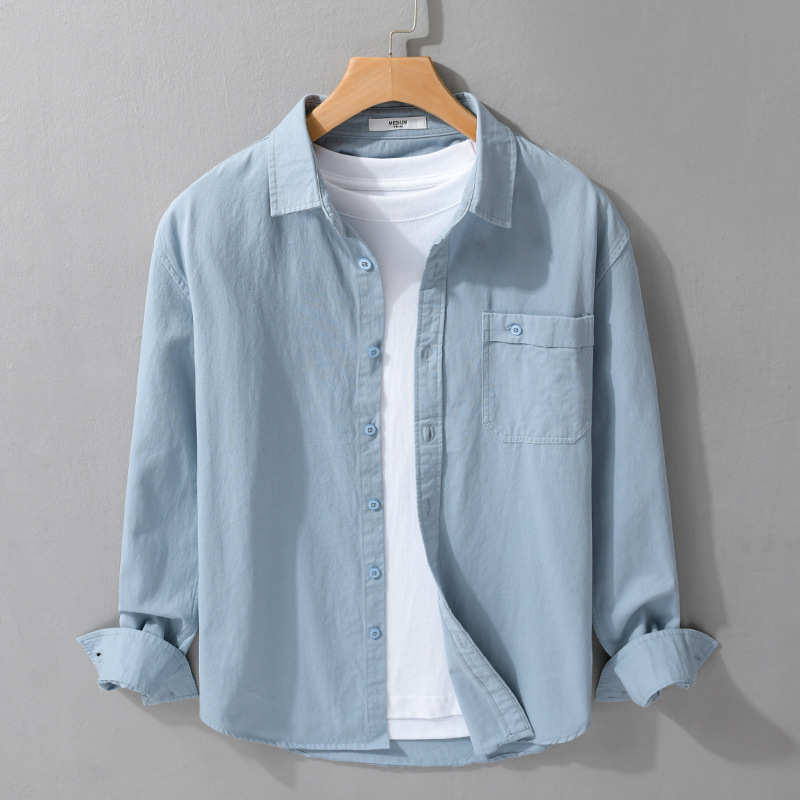 Men's Linen Cotton Shirt - Lightweight & Comfortable