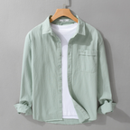 Men's Linen Cotton Shirt - Lightweight & Comfortable
