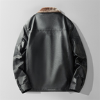 Men's Black Leather Jacket