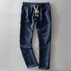 Men's Lightweight Linen Joggers-Outfit2Go