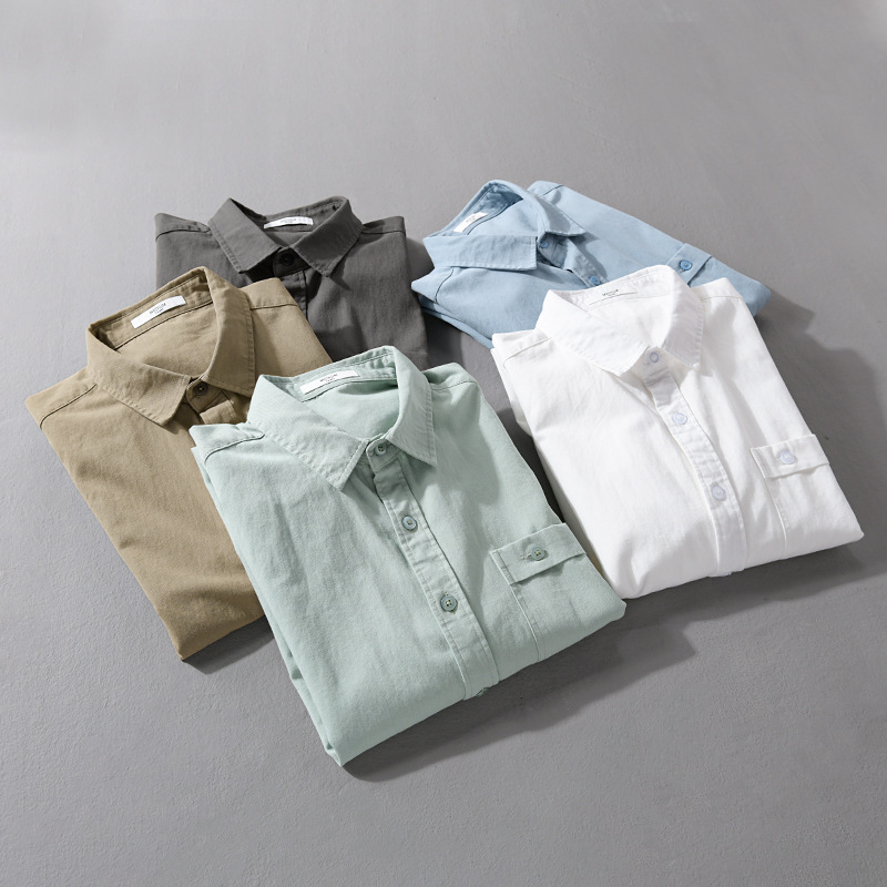 Men's Linen Cotton Shirt - Lightweight & Comfortable
