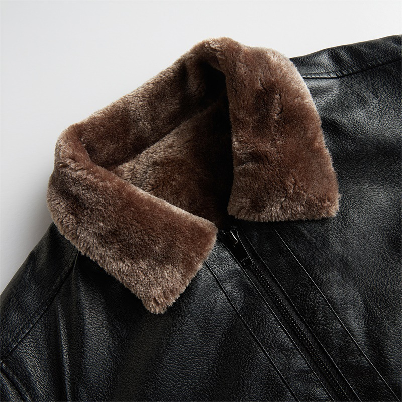 Men's Black Leather Jacket