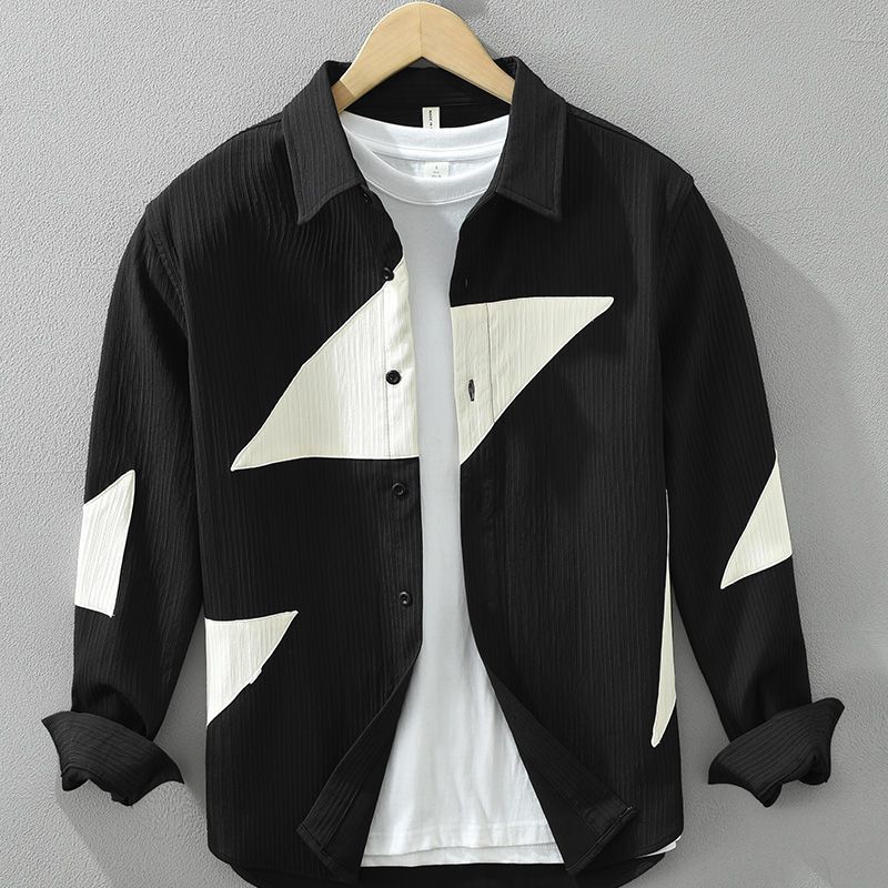 Oslo Retro Button-Up Shirt for Casual and Smart-Casual Outfits