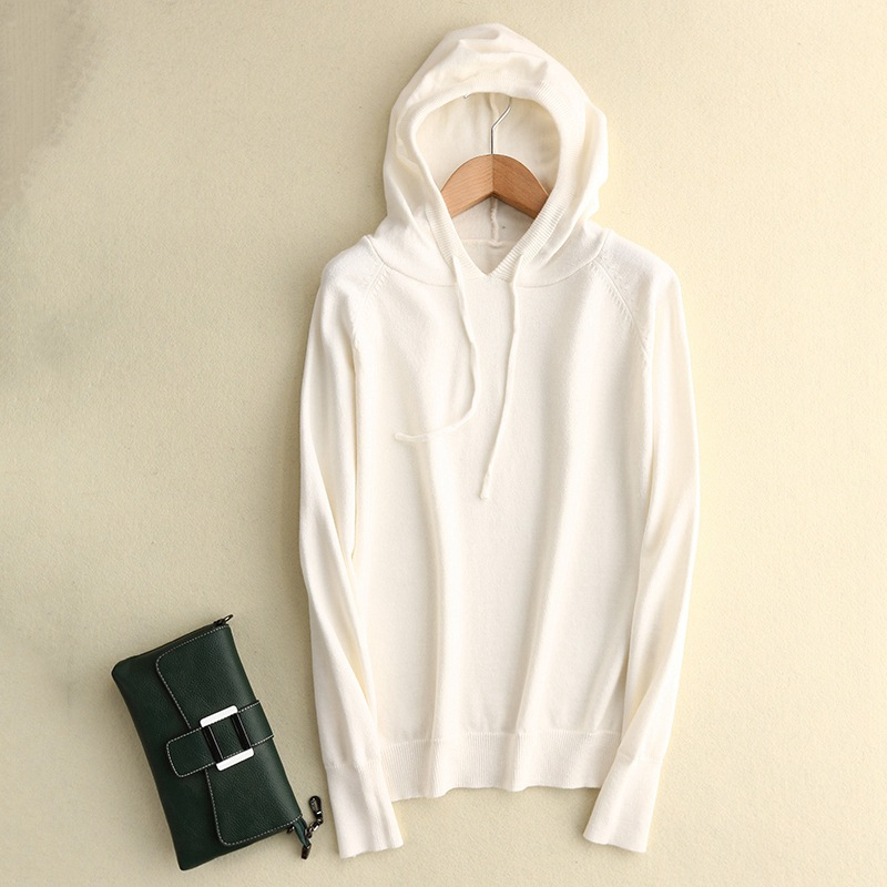 Women's Cashmere Hoodie - Luxurious Comfort and Style