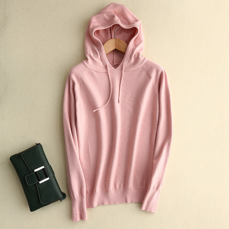 Women's Cashmere Hoodie - Luxurious Comfort and Style