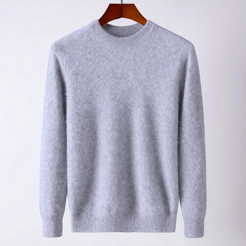 Men's Cashmere Crewneck Sweater-Outfit2Go