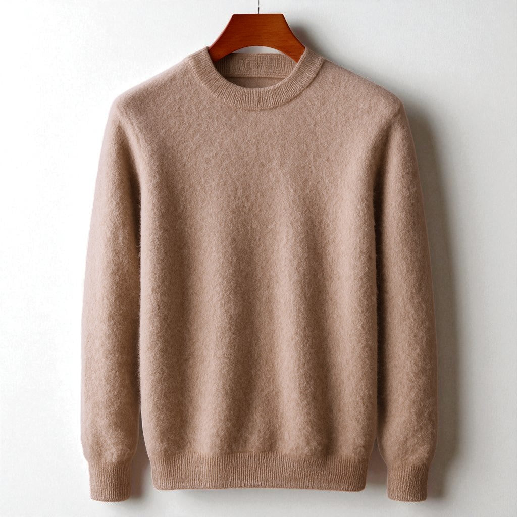 Men's Cashmere Crewneck Sweater-Outfit2Go