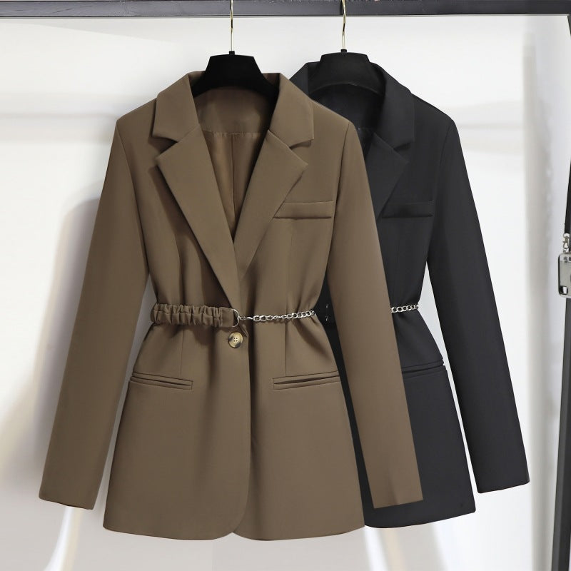 Women's Tailored Blazer - Stylish and Versatile Outerwear