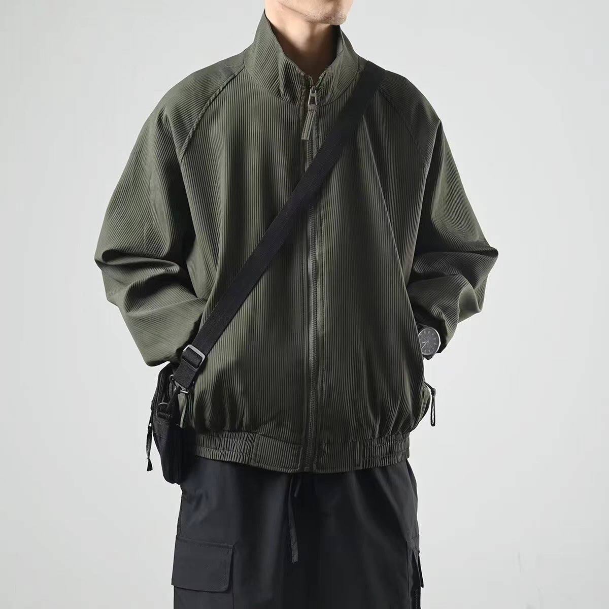 Men's Corduroy Puffer Jacket - Horizon Style