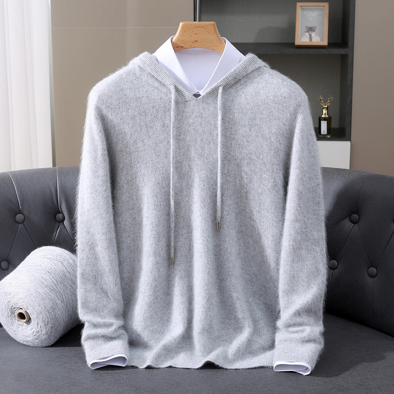 Men's Cashmere Hoodie - Castilla Style-Outfit2Go