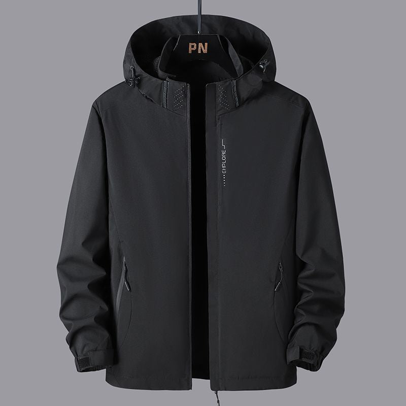 Men's Summit Windbreaker Jacket - Lightweight & Waterproof