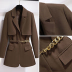Women's Tailored Blazer - Chic and Stylish Outerwear