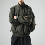 Men's Corduroy Puffer Jacket - Horizon Style