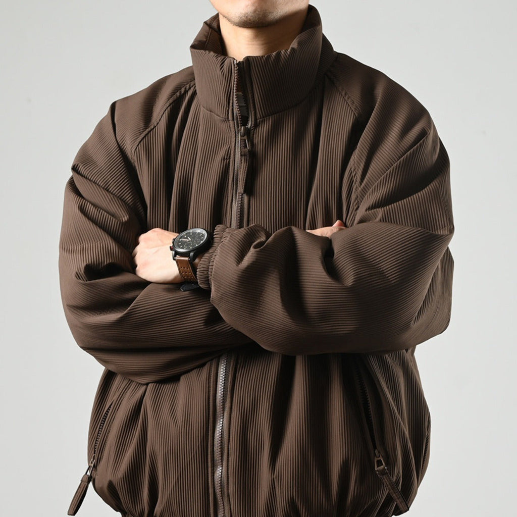Men's Corduroy Puffer Jacket - Horizon Style