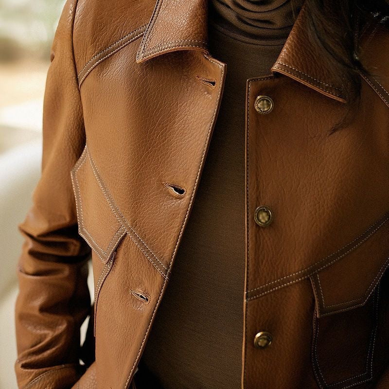 Women's Stylish Leather Jacket