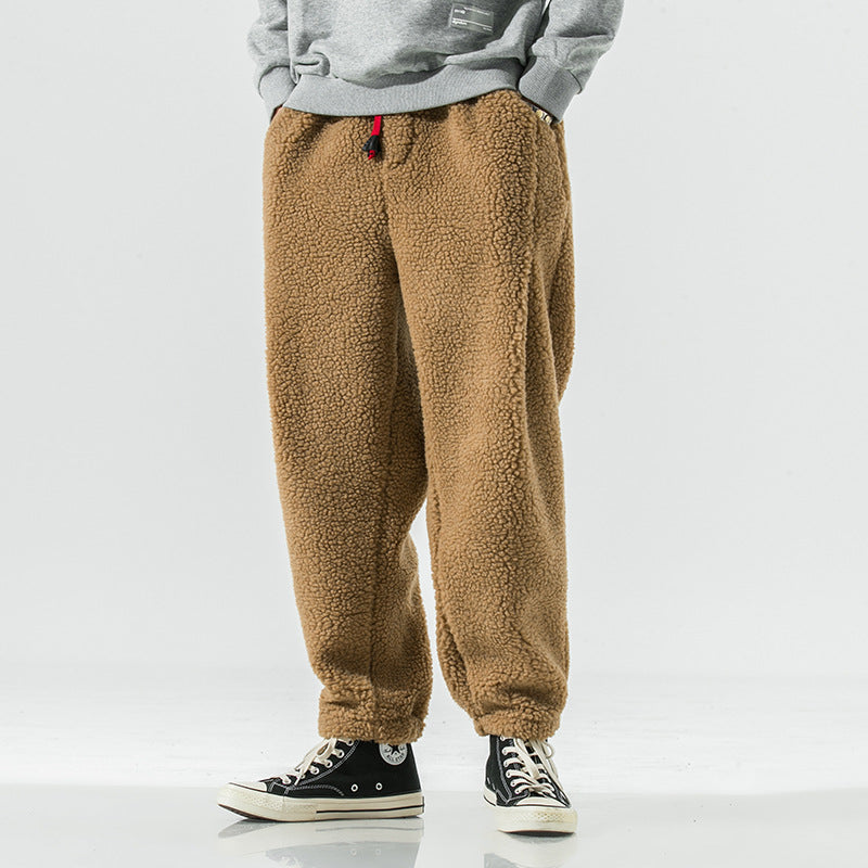 Men's Lambswool Sweatpants - Cozy and Stylish
