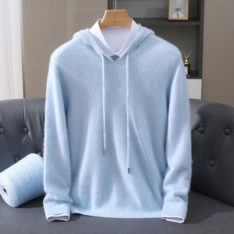 Men's Cashmere Hoodie - Castilla Style-Outfit2Go