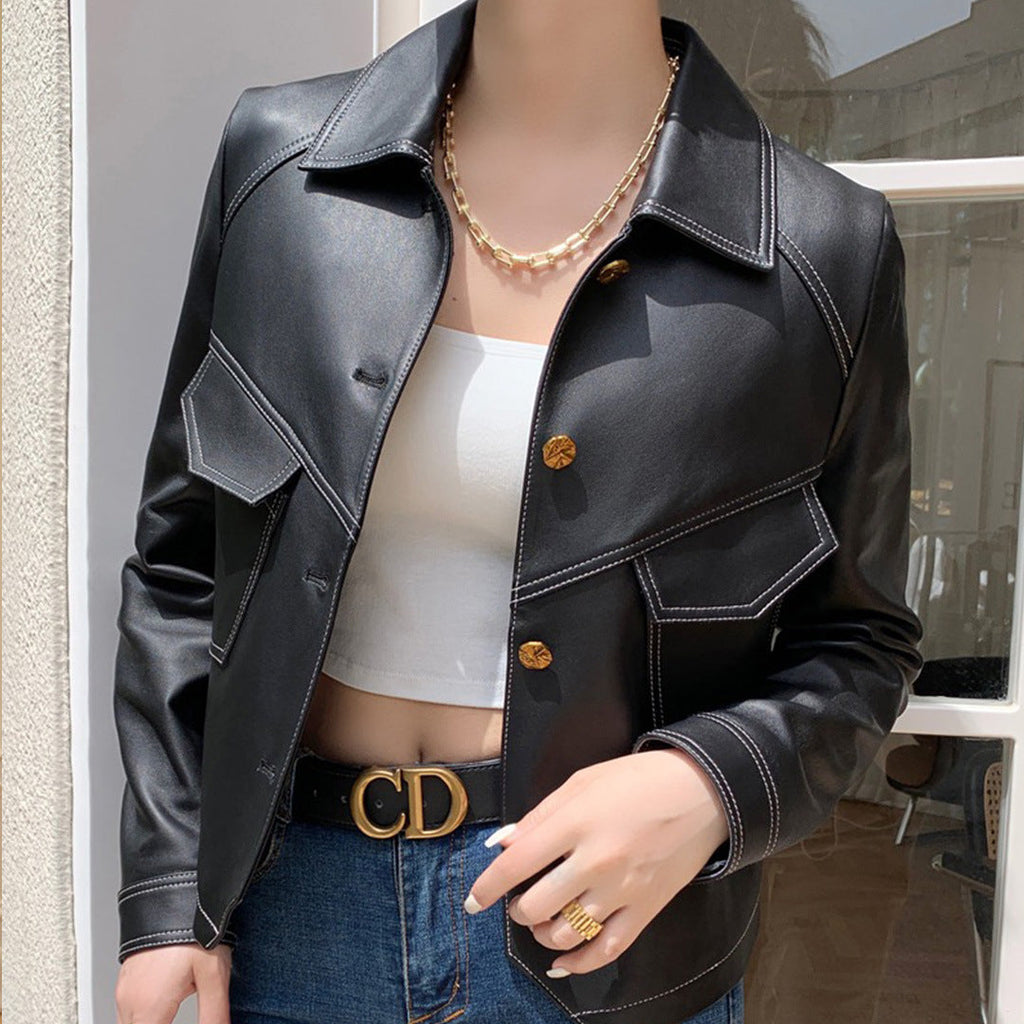 Women's Stylish Leather Jacket