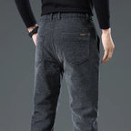 Men's Precision Flex Slacks Comfortable Fit Stretch Fabric-Outfit2Go