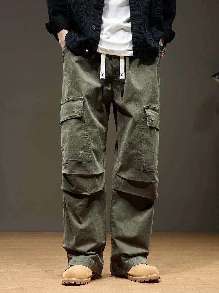 Men's Ridgeline Cargo Pants – Versatile Comfort and Functionality.-Outfit2Go