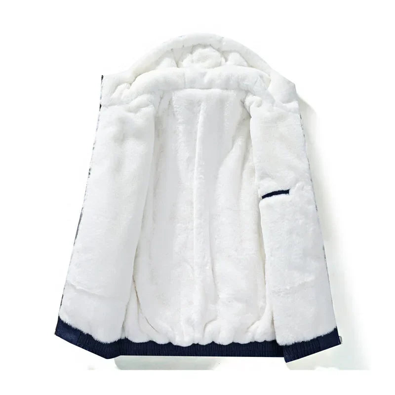 Men's Fleece-Lined Hooded Jacket-Outfit2Go