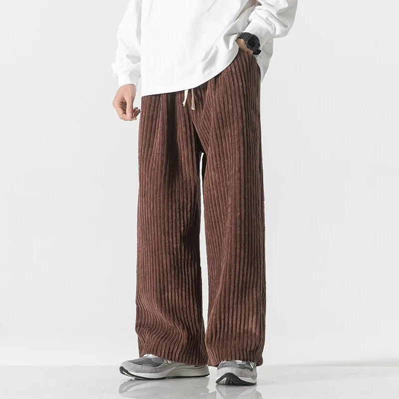 Men's Corduroy Pants Slim Fit Comfortable Fabric-Outfit2Go