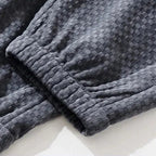 Men's Checkered Corduroy Pants with Vault Design-Outfit2Go