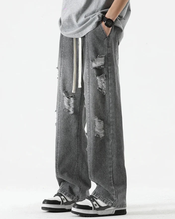 Men's Relaxed Fit Jeans with Comfortable Stretch-Outfit2Go