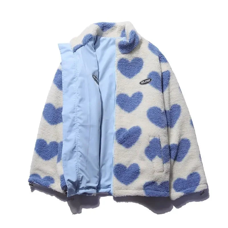 Womens Reversible Heart Jacket-Outfit2Go