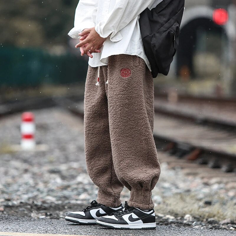 Men's Sherpa Sweatpants – Ultimate Comfort and Warmth.-Outfit2Go